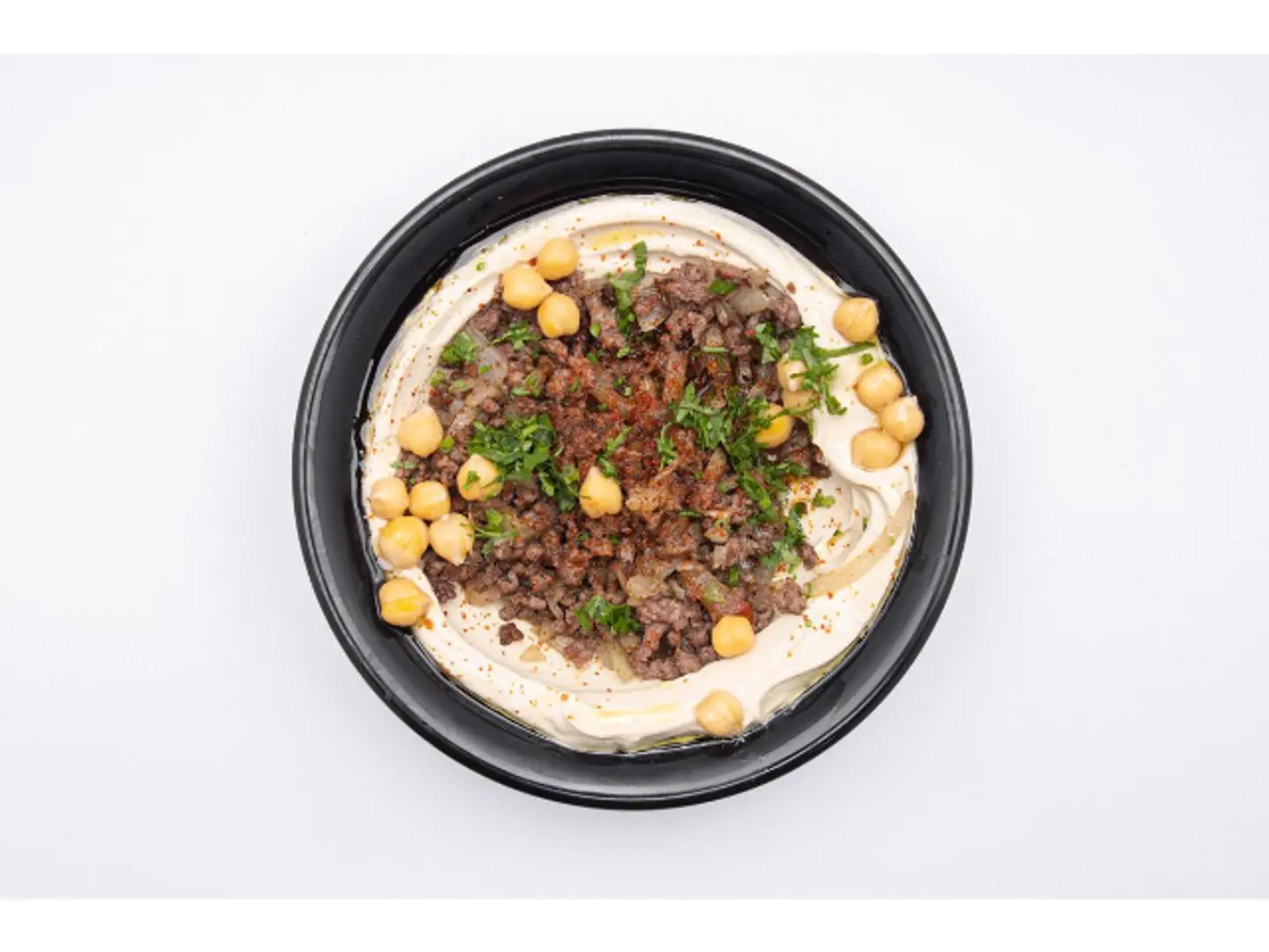 Hummus With Meat Plate