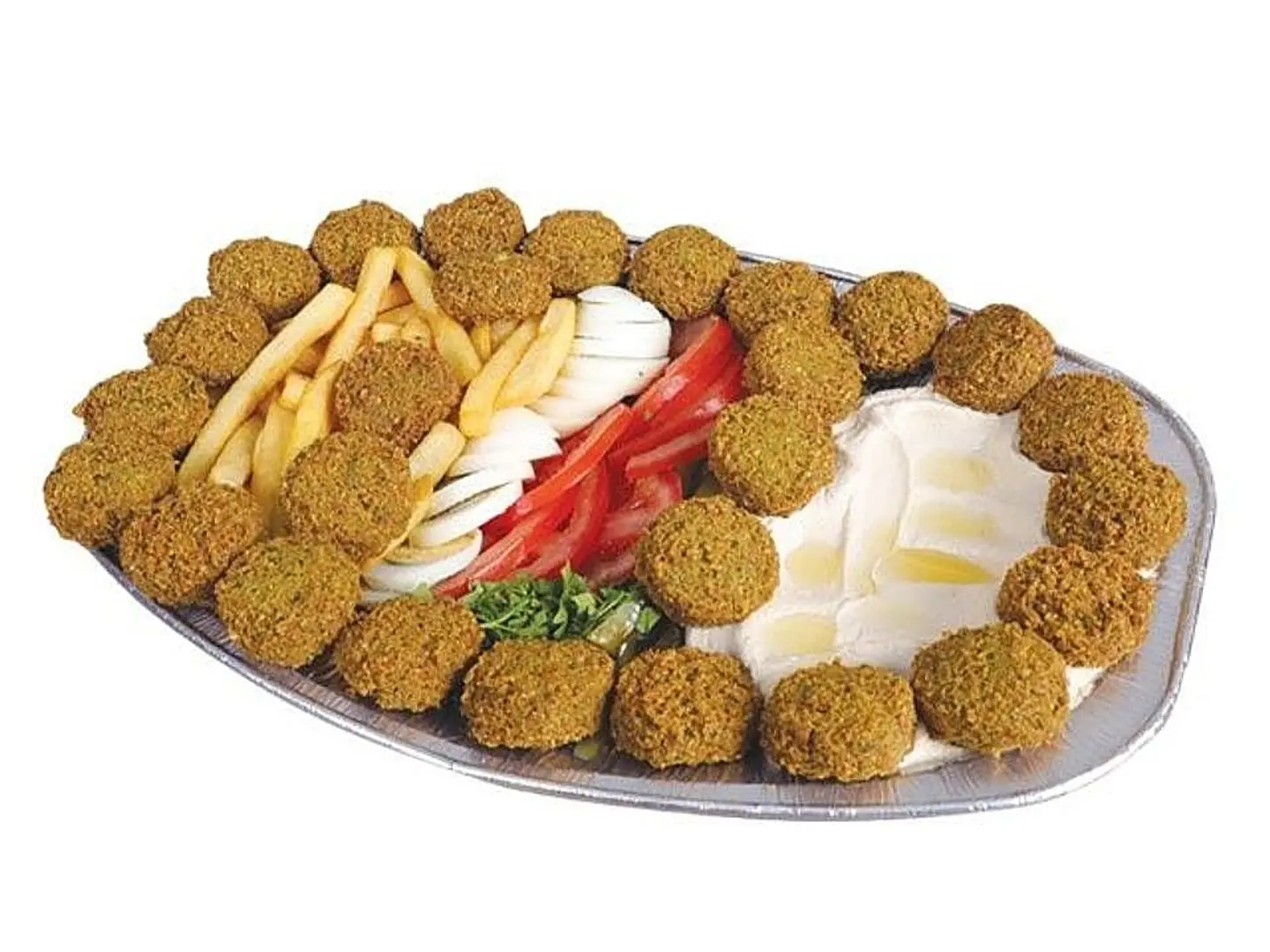 صحن فلافل كبير