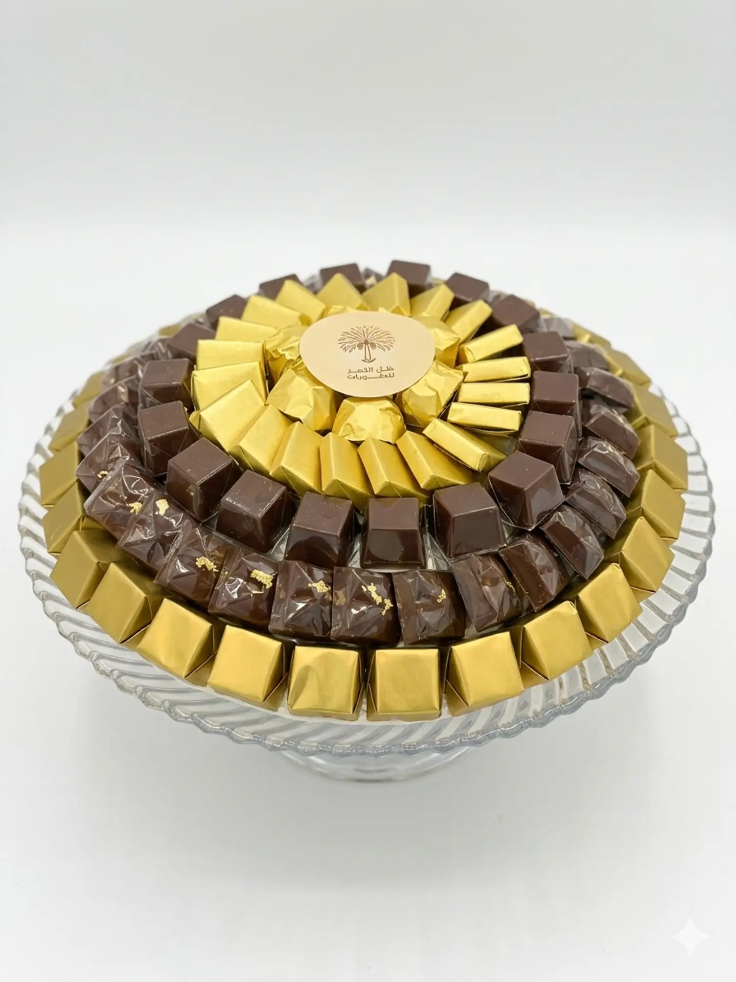 Wrapped Belgian Chocolate Plate
