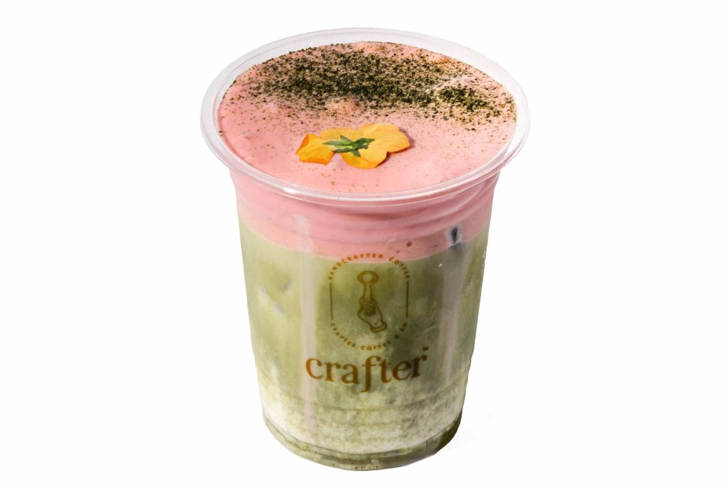 Iced Strawberry Matcha