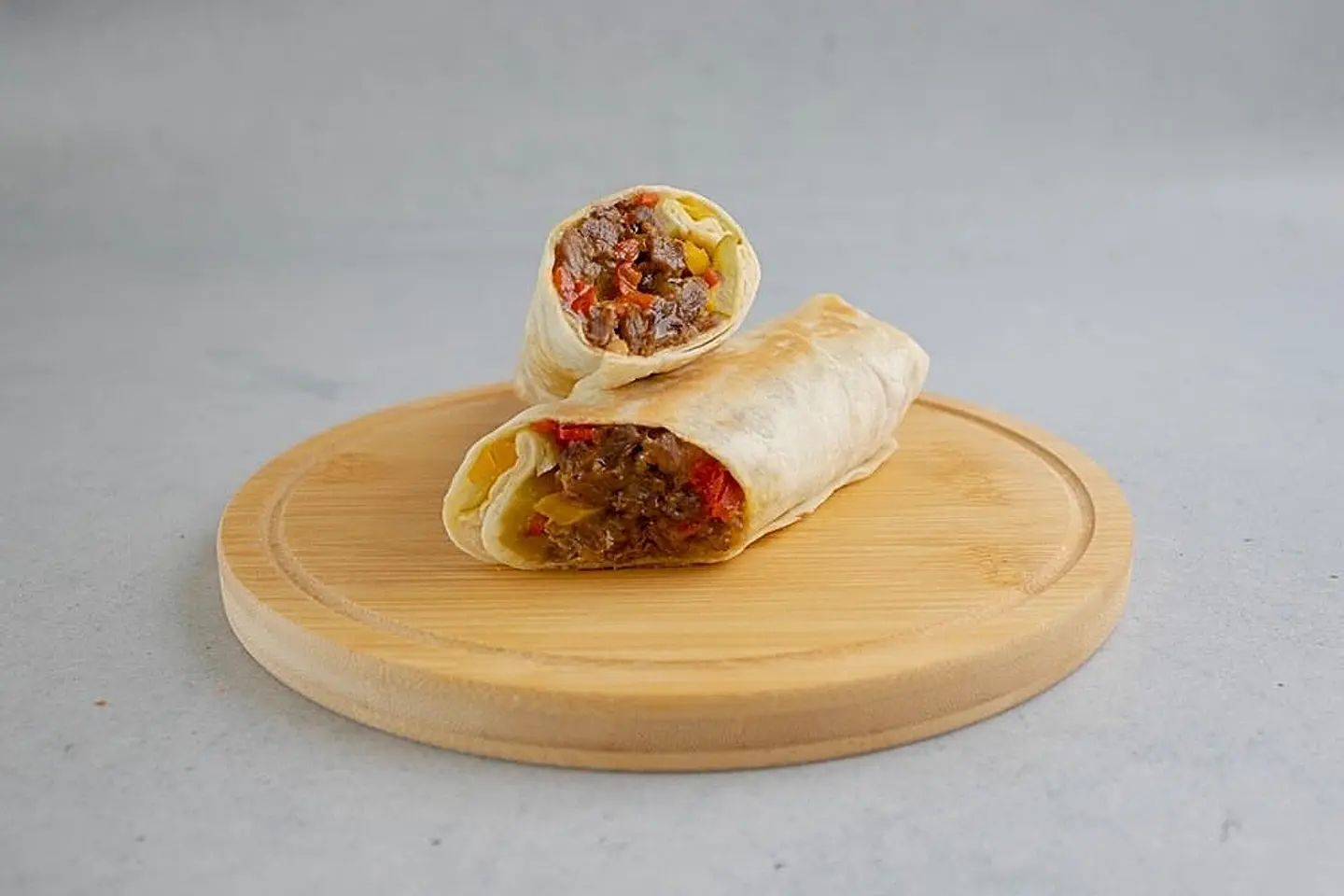 Meat Burger Tortilla