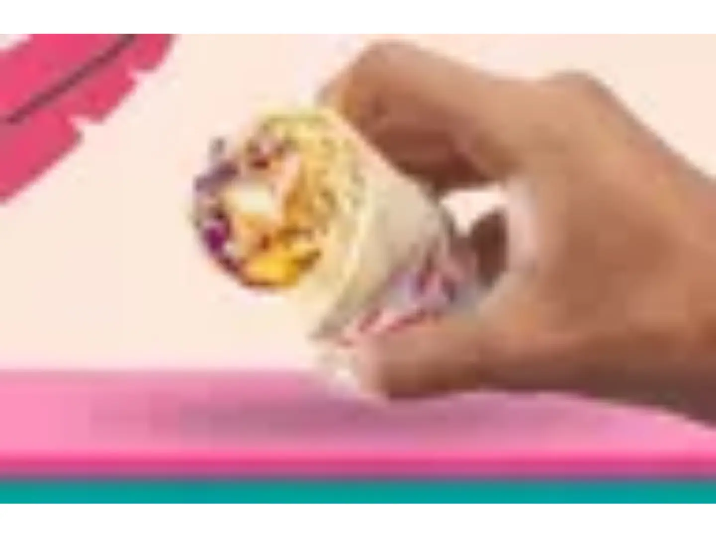 كرسبي ملفوفة قطعتين