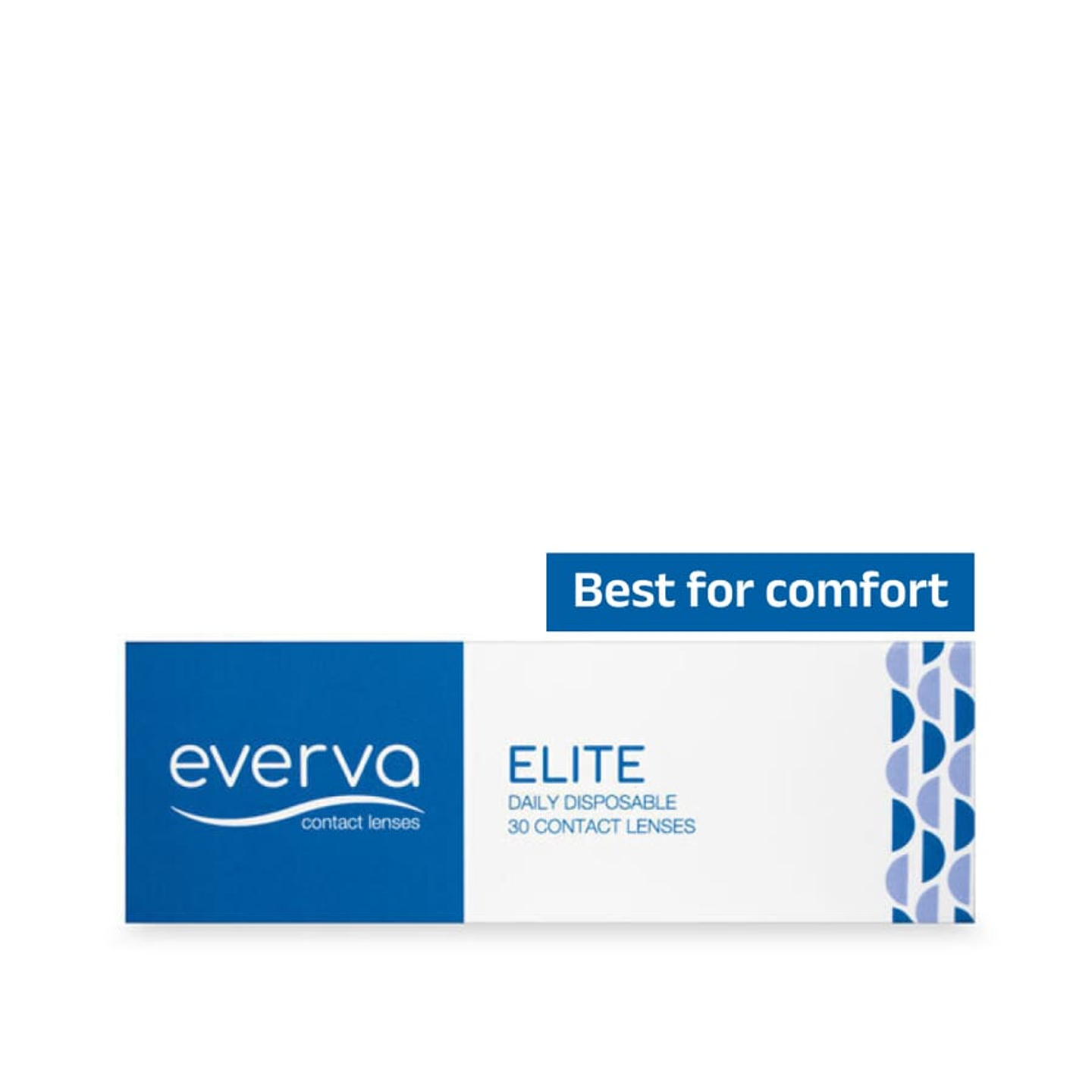 Everva Elite Silicon Hydrogel Contact Lens Daily Disposable Pack Of 30