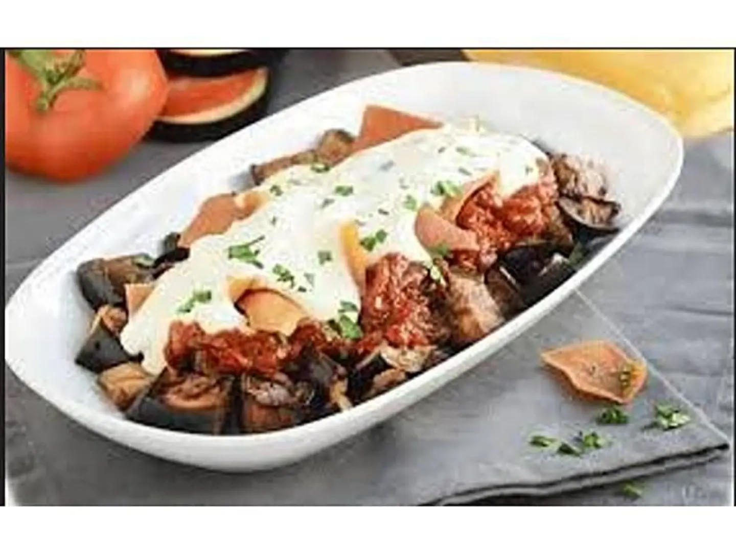 فتة باذنجان