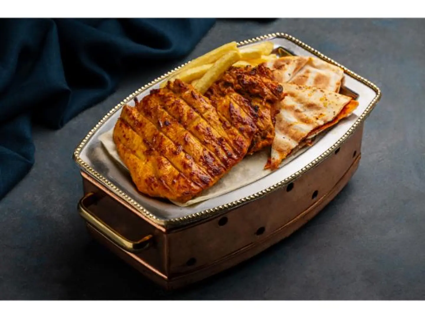 Charcoal Grilled Shredded Chicken