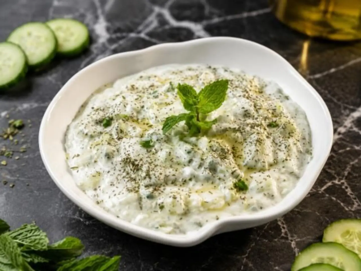 Yogurt With Cucumber