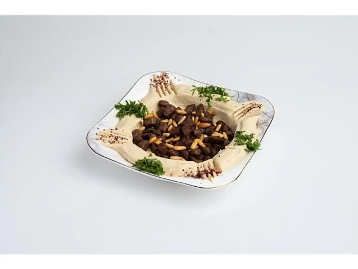 حمص باللحمة