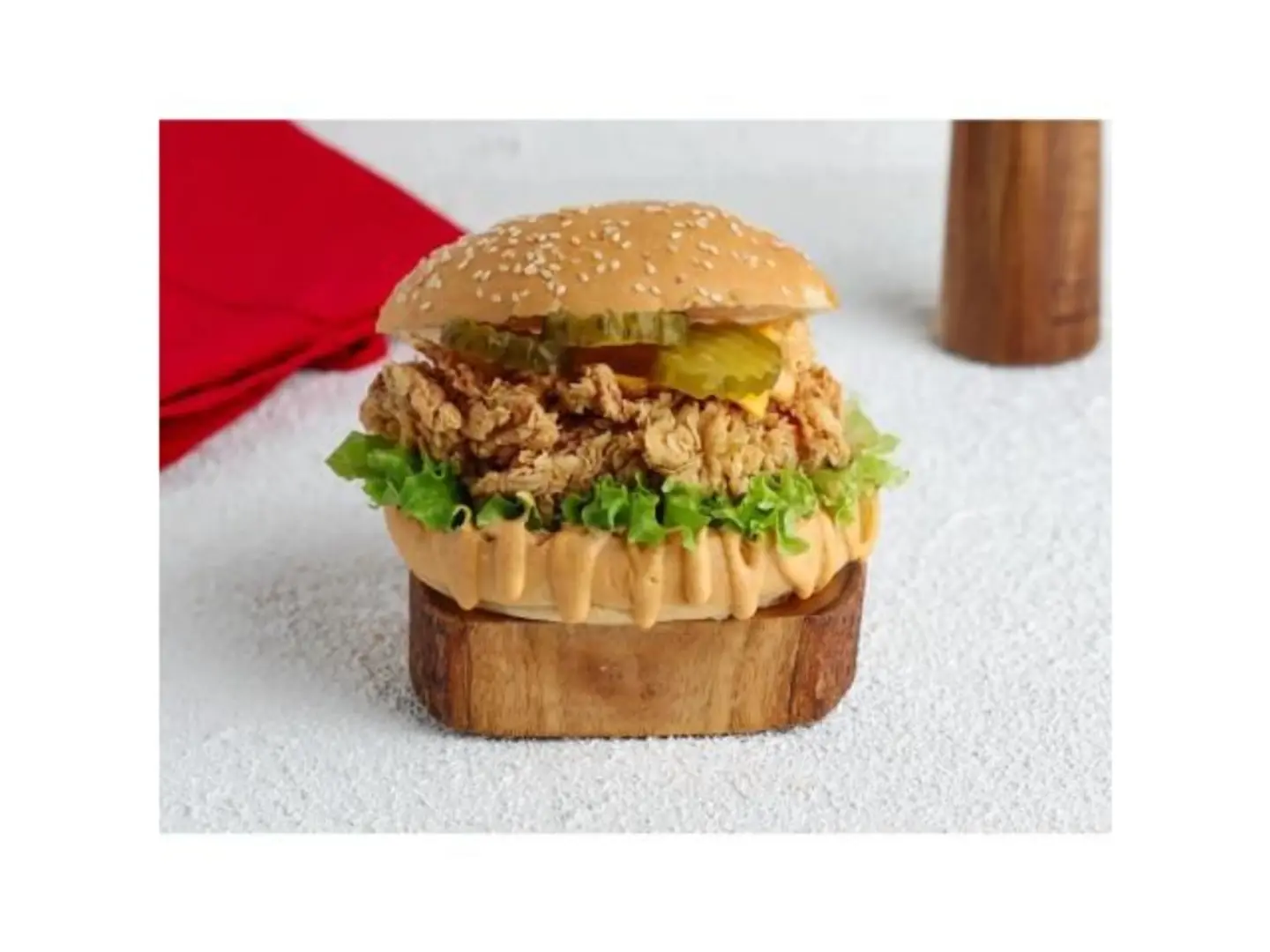Crunchy Chicken Burger