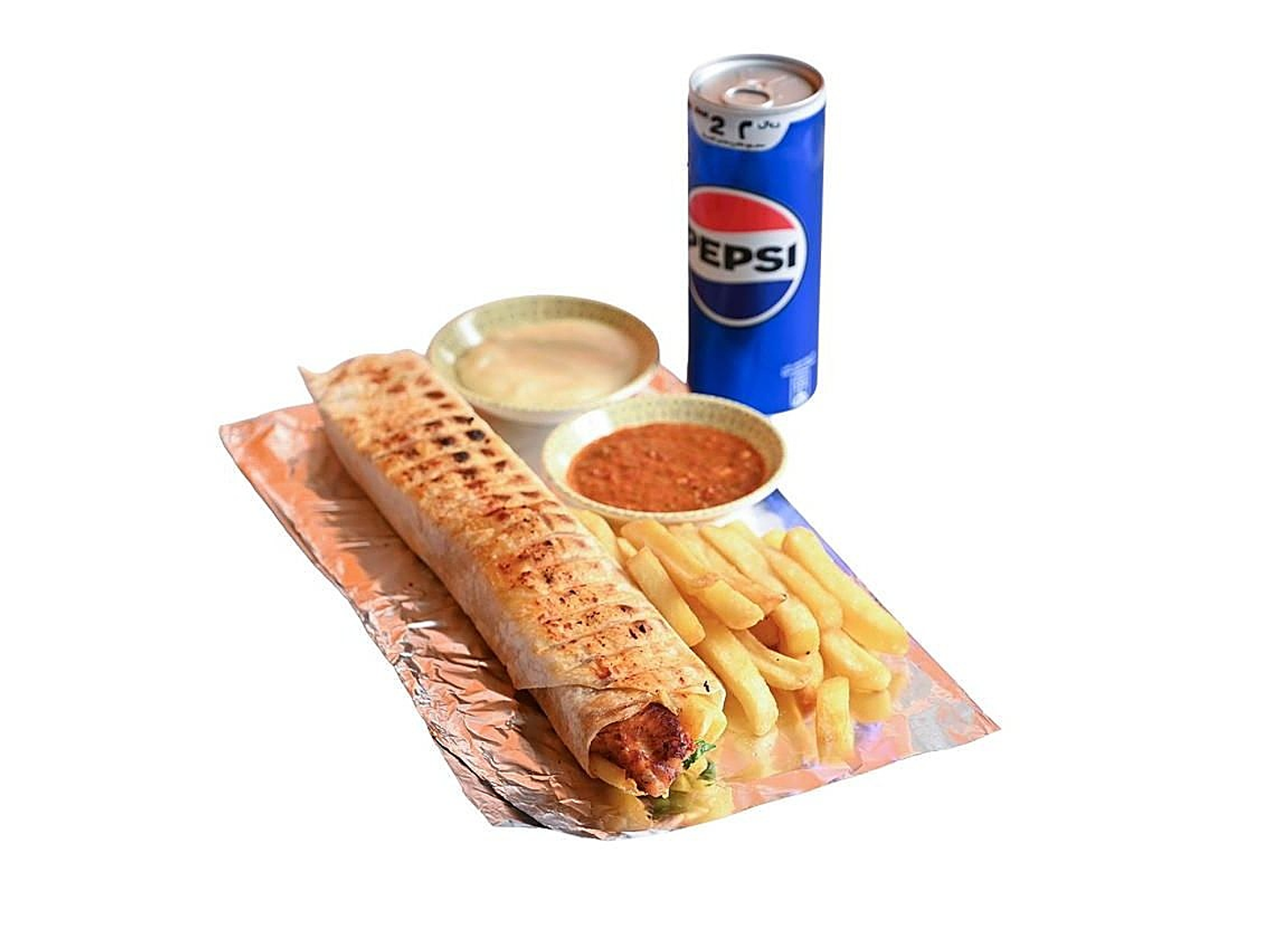 وجبة كباب دجاج