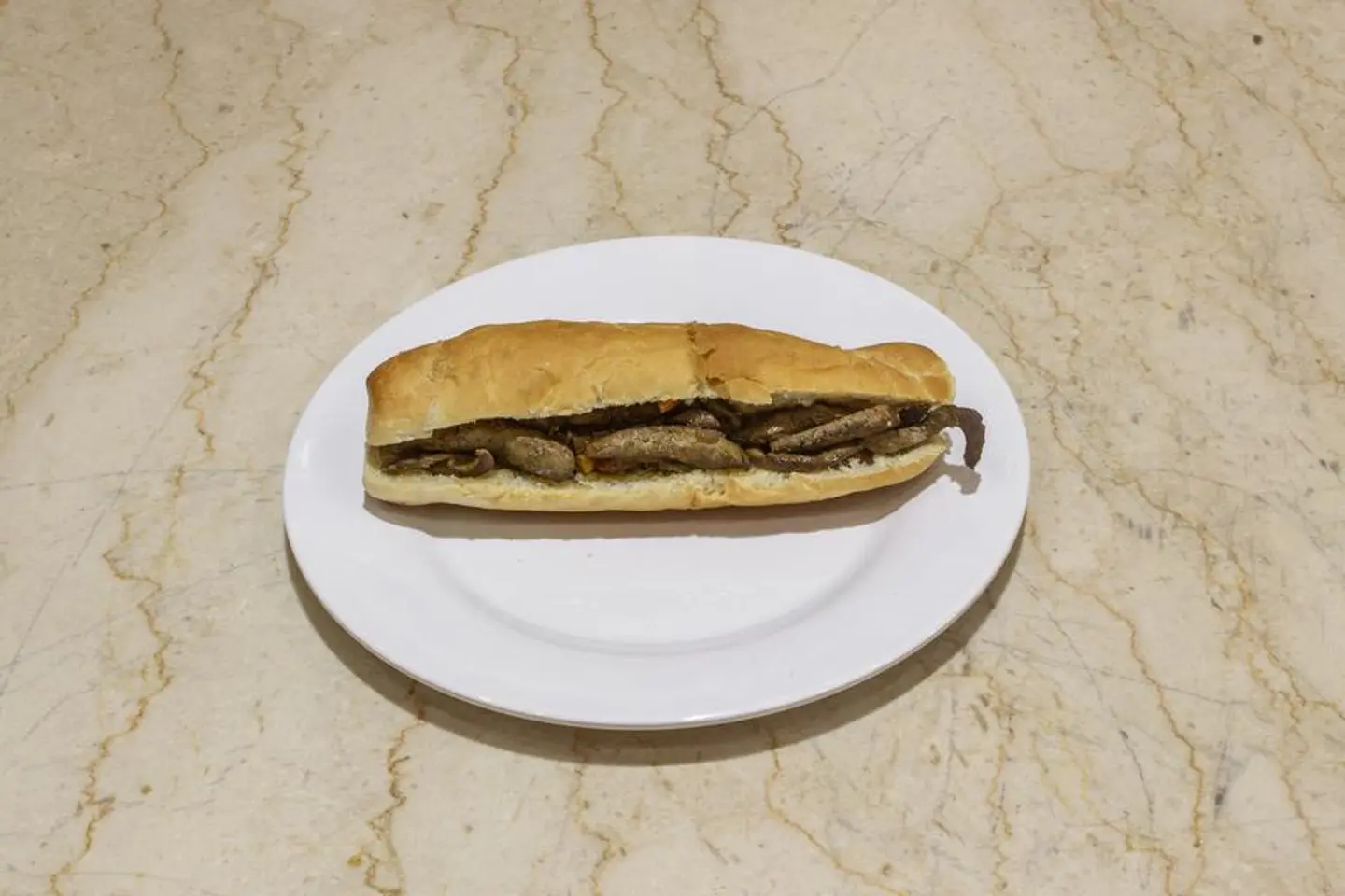 Lamb Liver Sandwich