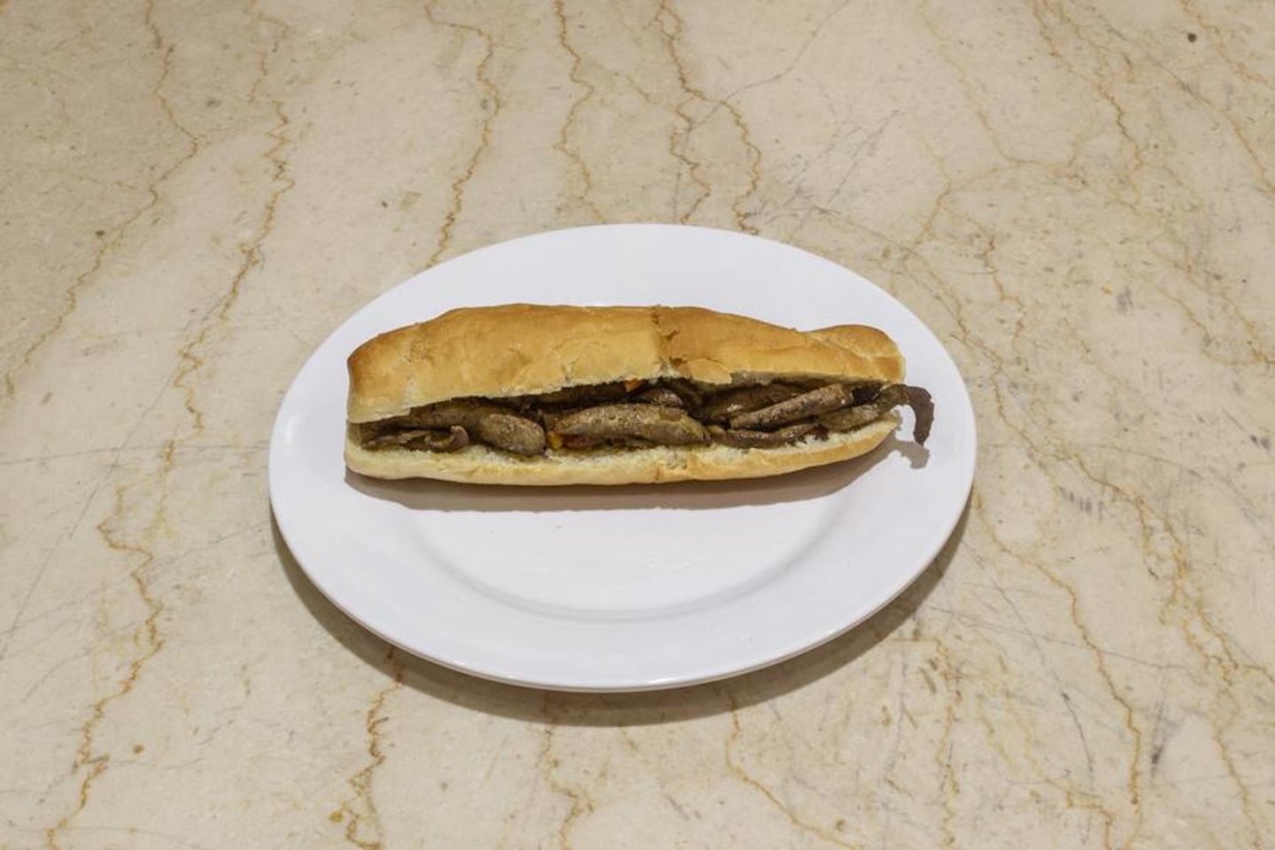 Lamb Liver Sandwich