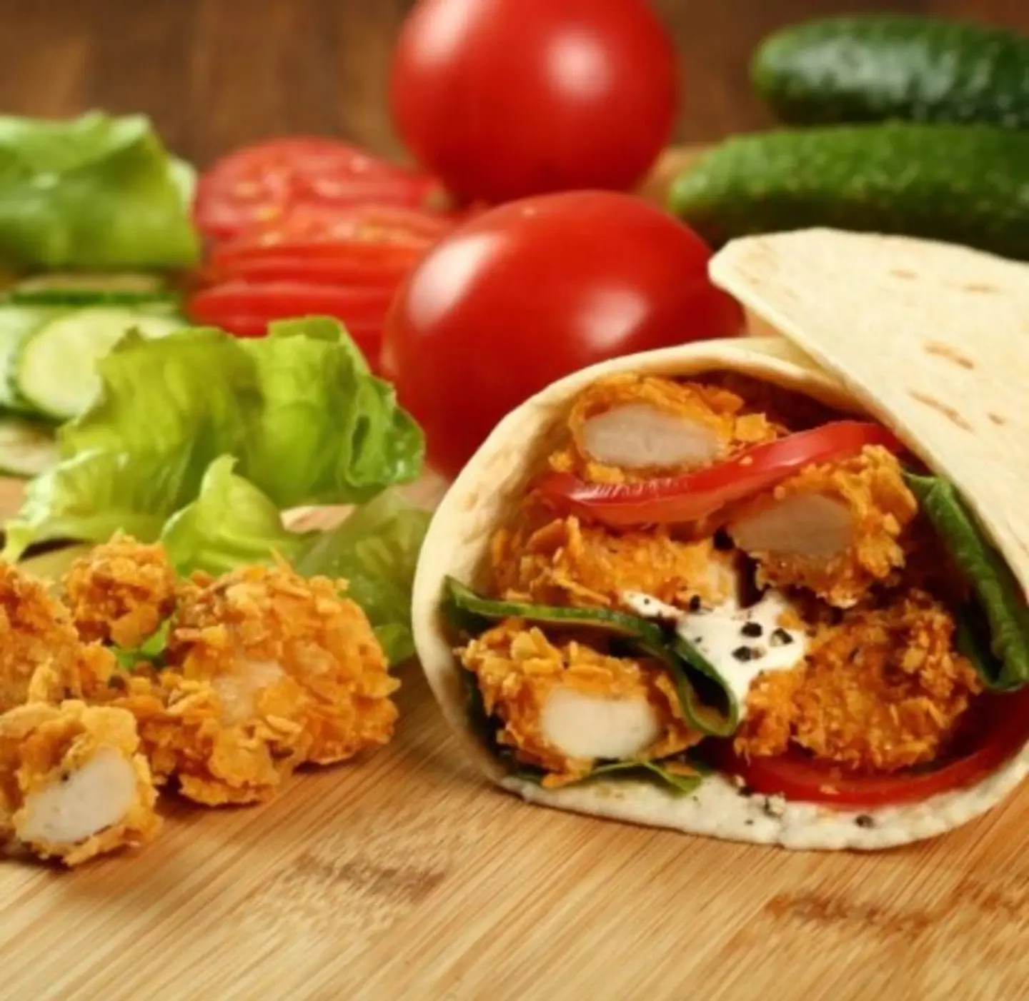 ساندوتش زنجر تورتيلا