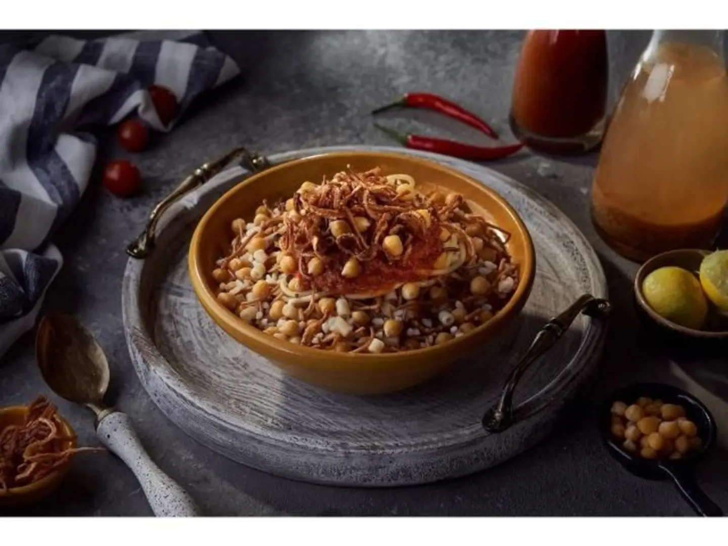 Plain Koshari