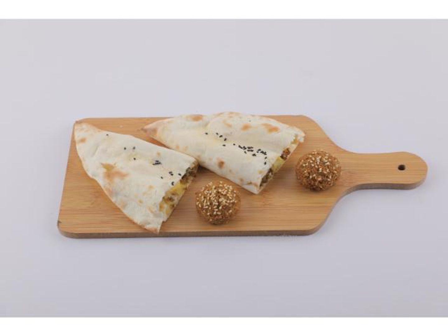 Labneh With Falafel