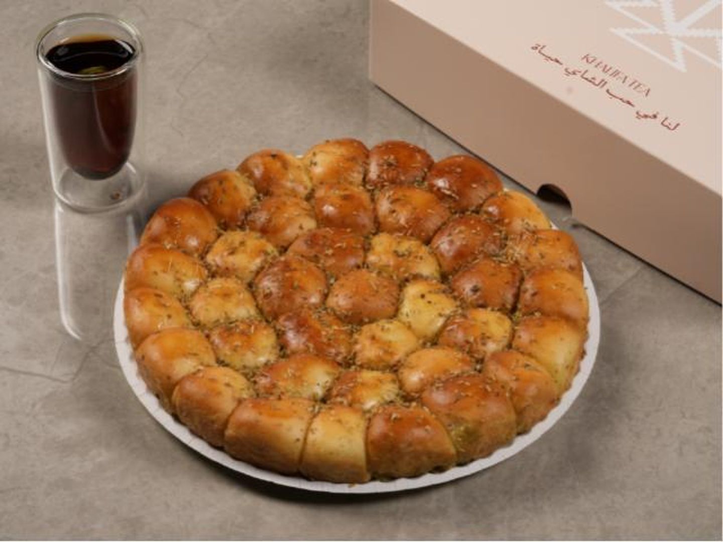 خلية البريوش اللبنة بالزعتر