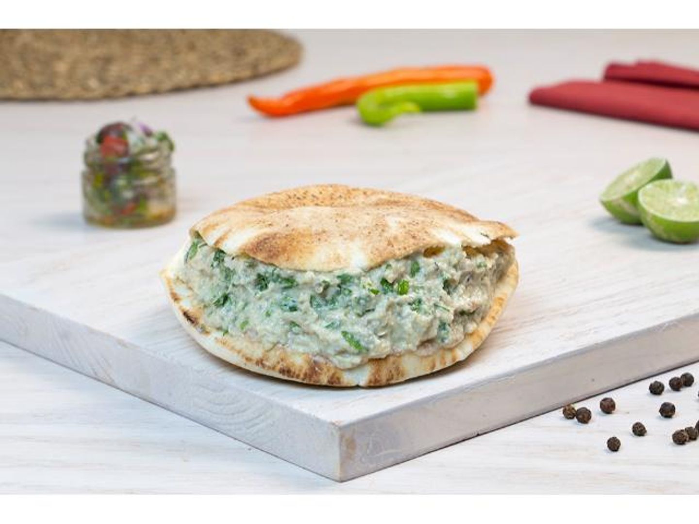 Baba Ghanouj Sandwich