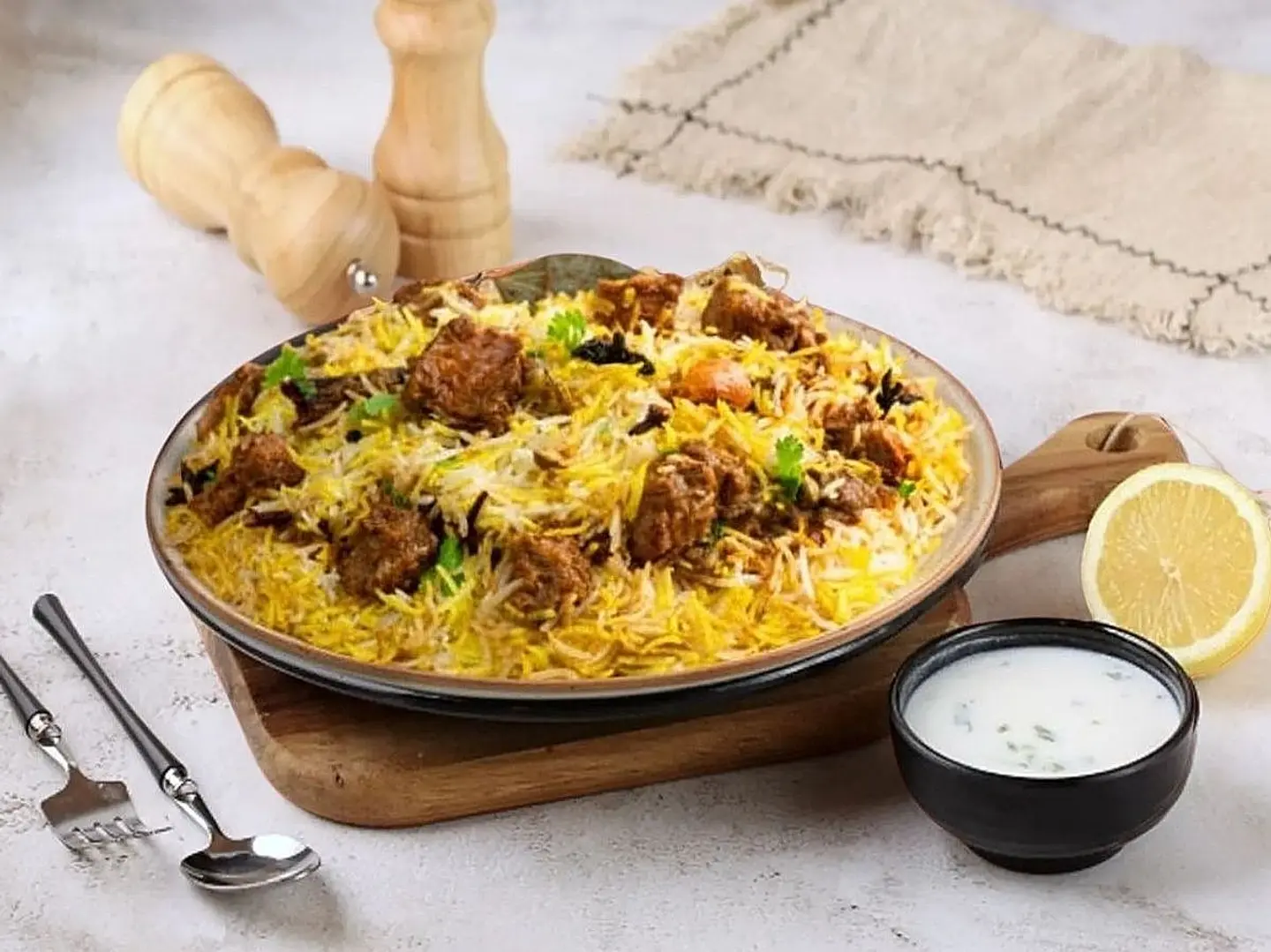 برياني لحم البقر