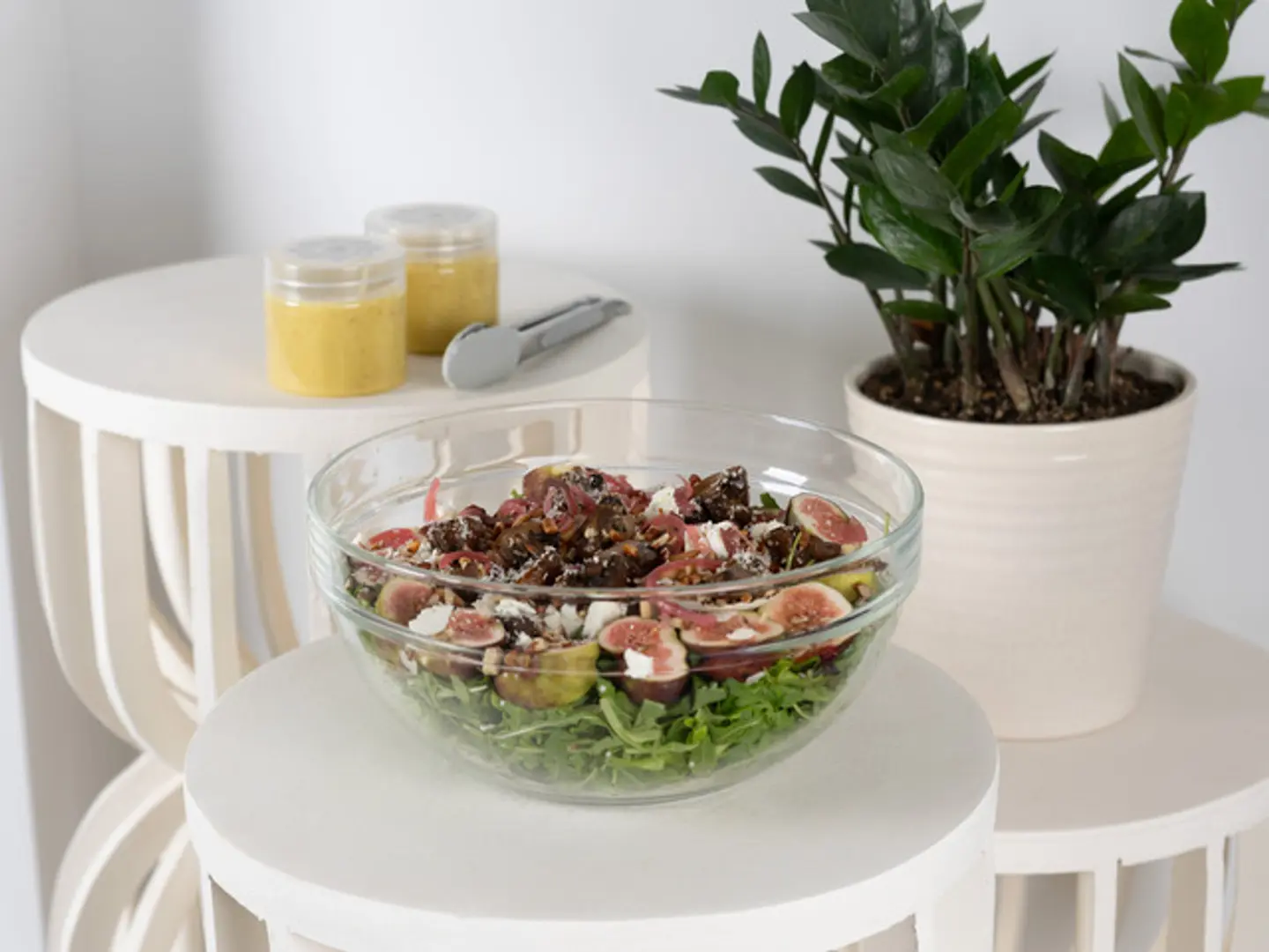 Fig & Cheese Salad Bowl