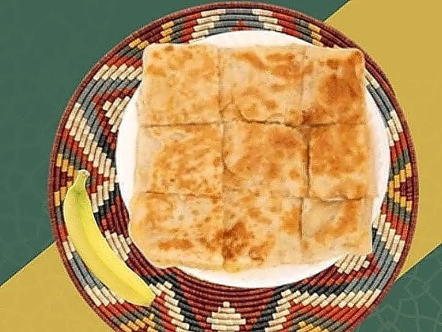 Double Banana Sweet Mutabbaq