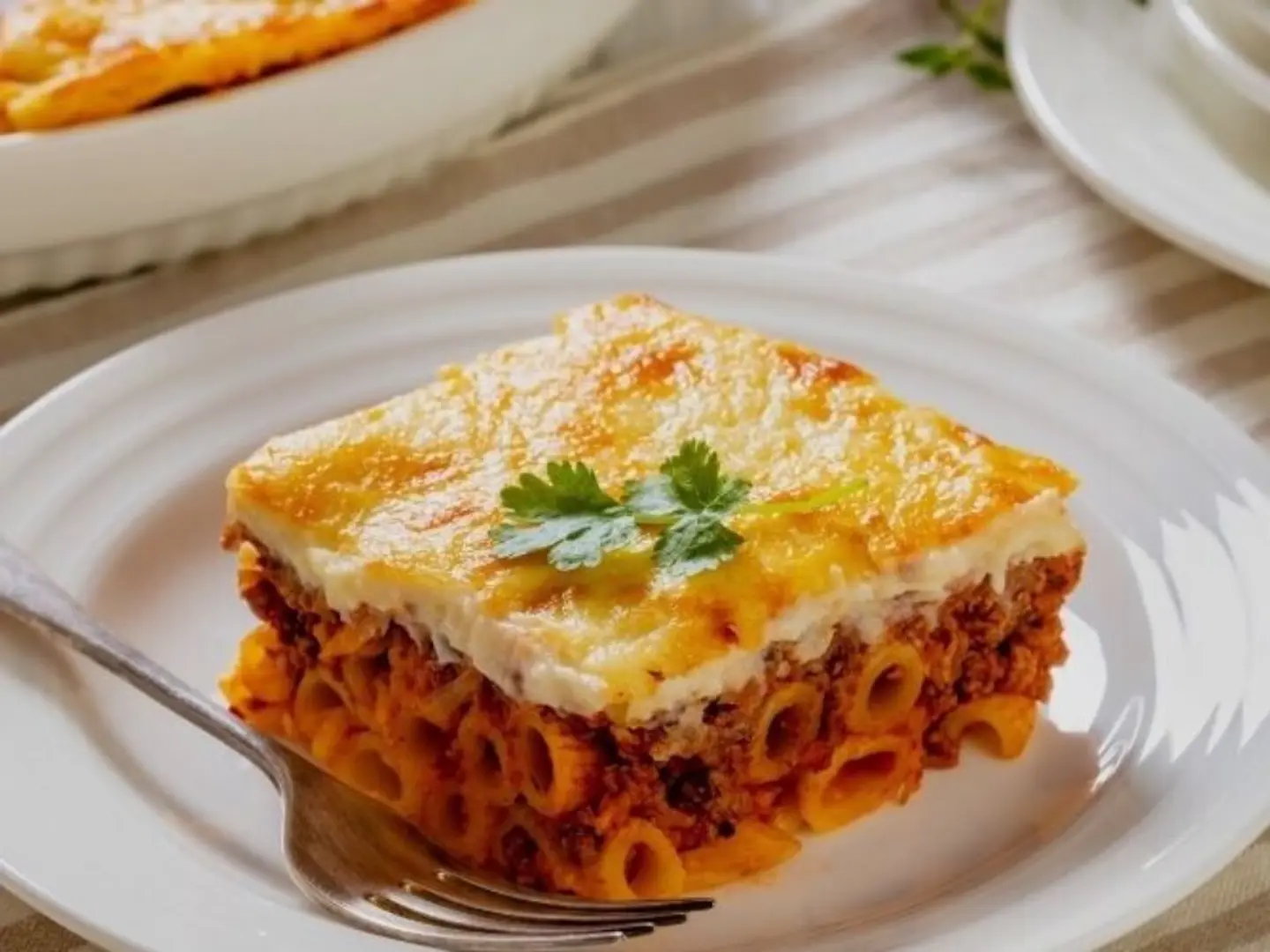 مكرونة بشاميل عيش حالي