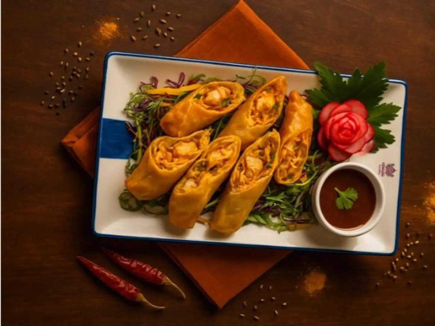 سبرينق رول روبيان