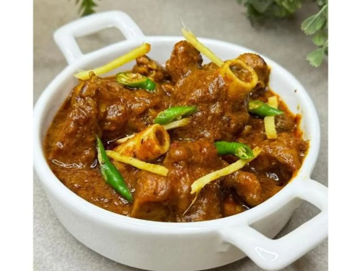 Lamb Kadai With Bone