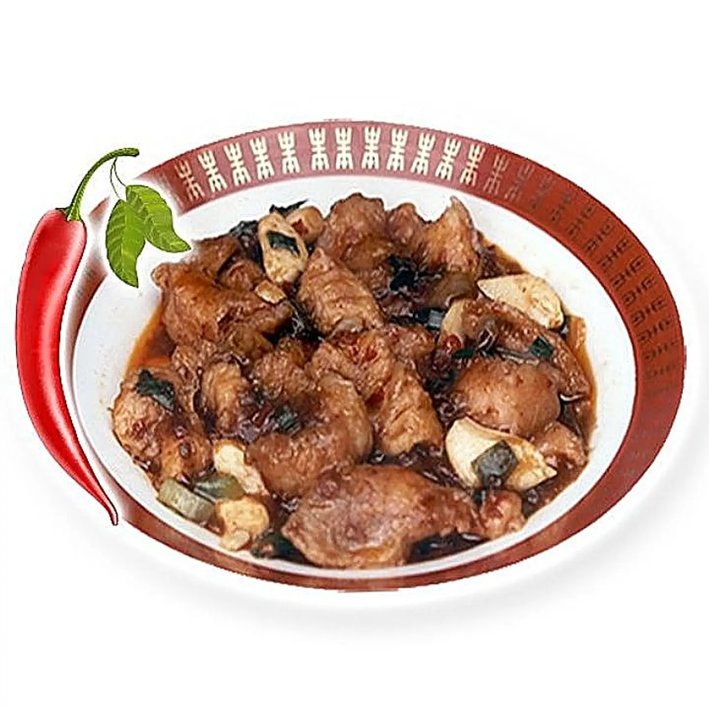 Fish In Hot Grill Sauce