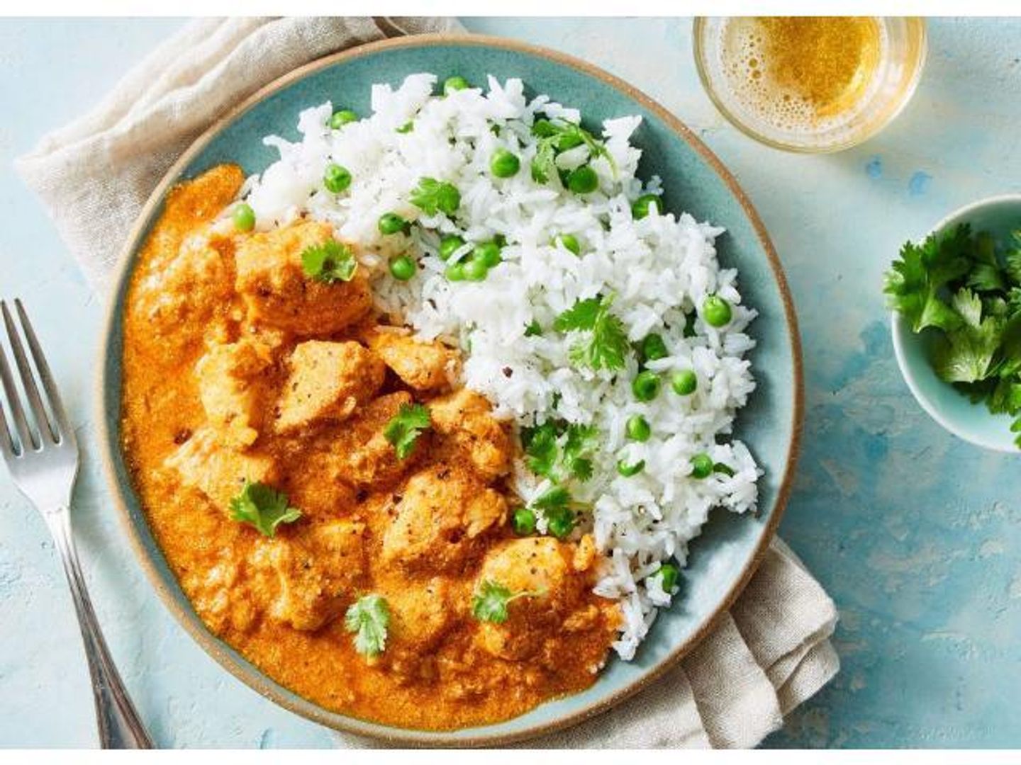 Tamata Rice With Chicken Lazeez Masala