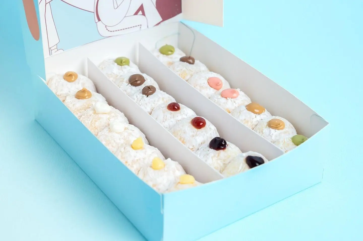 21piece Mini Donut Box