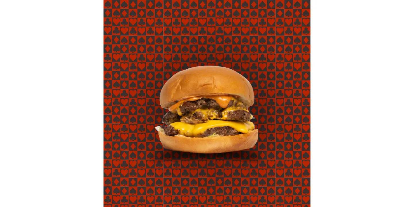 برجر تربل لحم