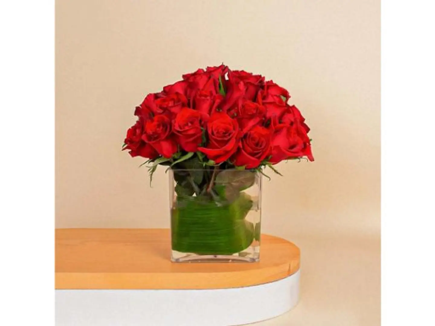 Red Rose Vase