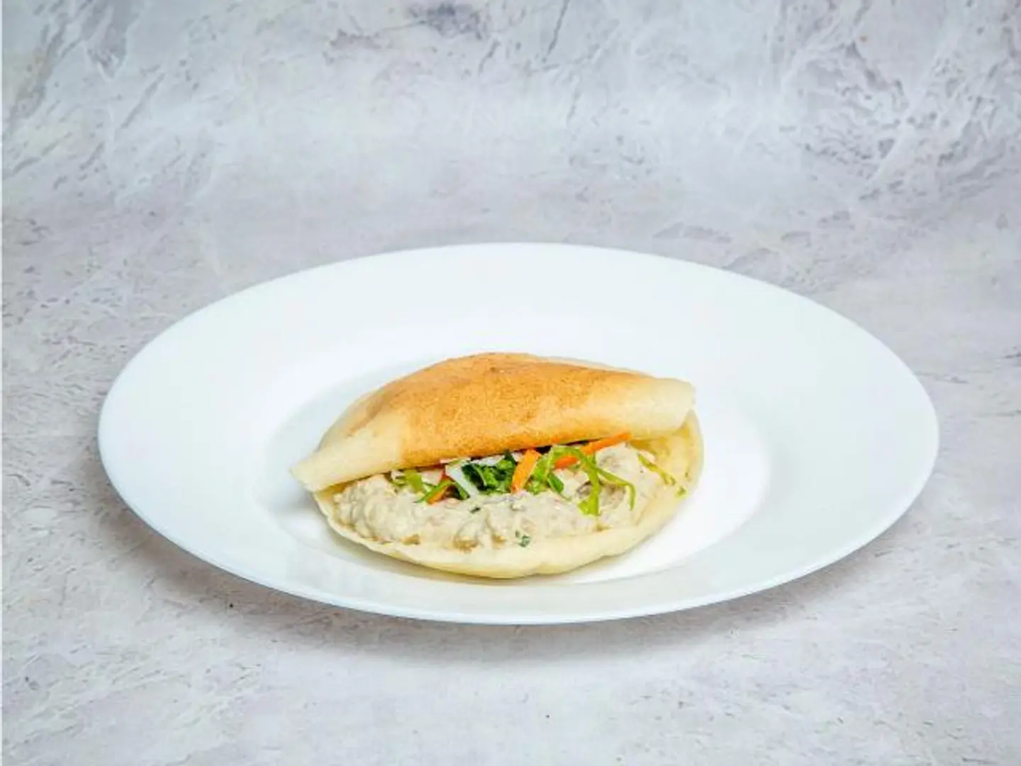 Baba Ghanoush Sandwich