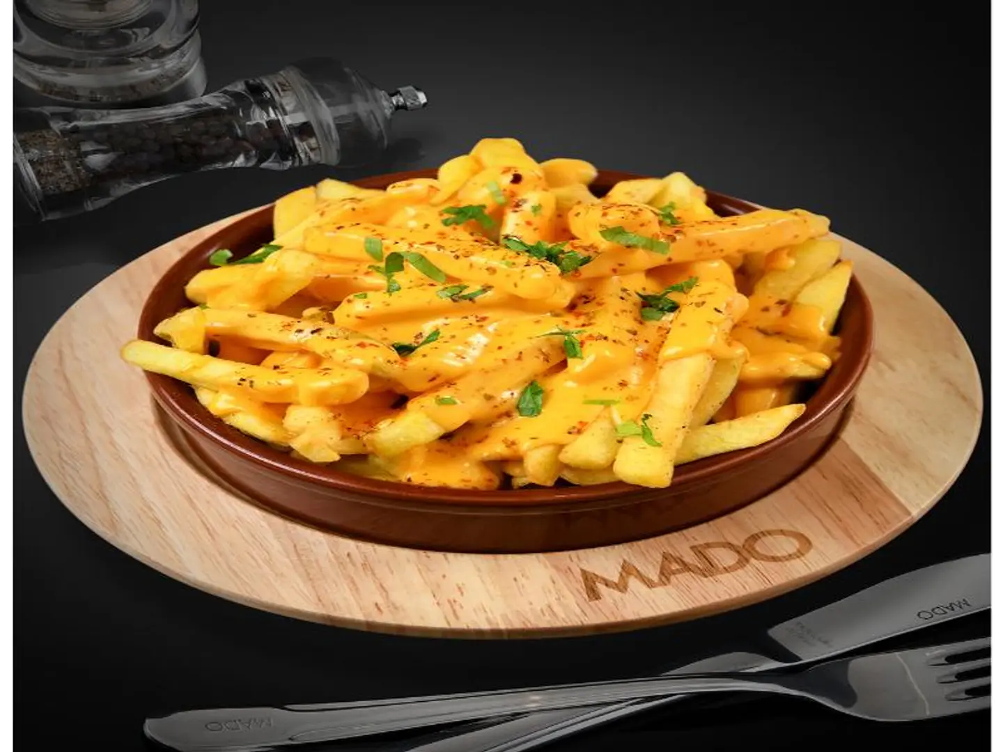 Fries And Cream Cheese