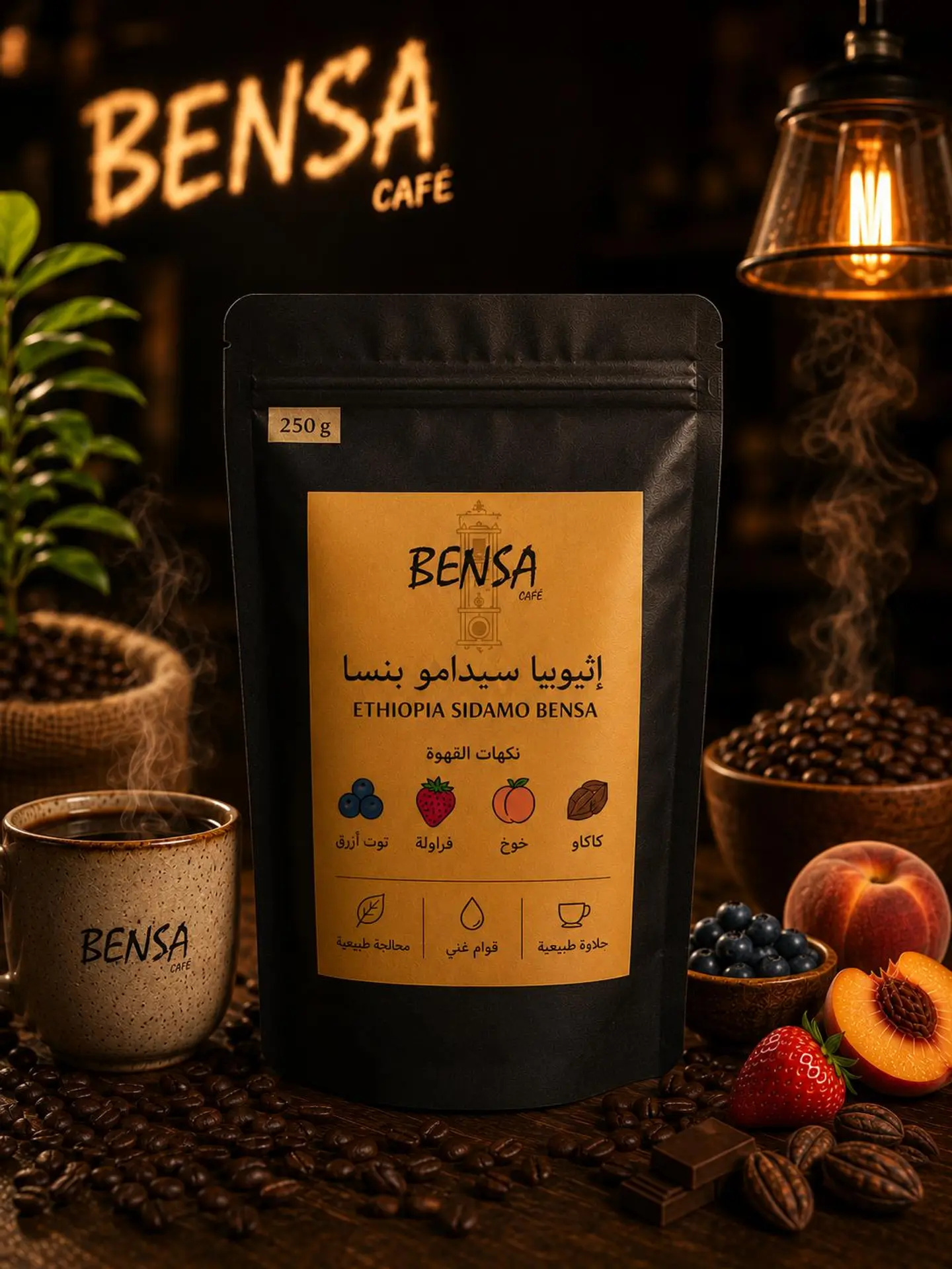 Ethiopian Sidamo Bensa Beans