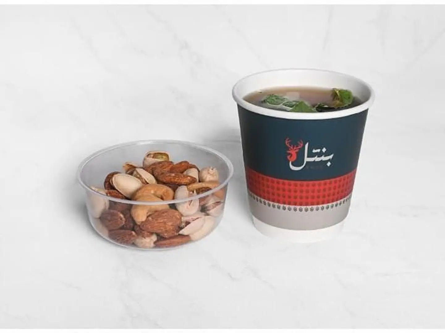 Small Steam Tea + Nuts