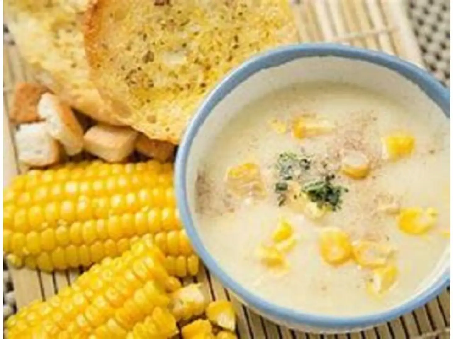 شوربة دجاج بكريمة الذرة