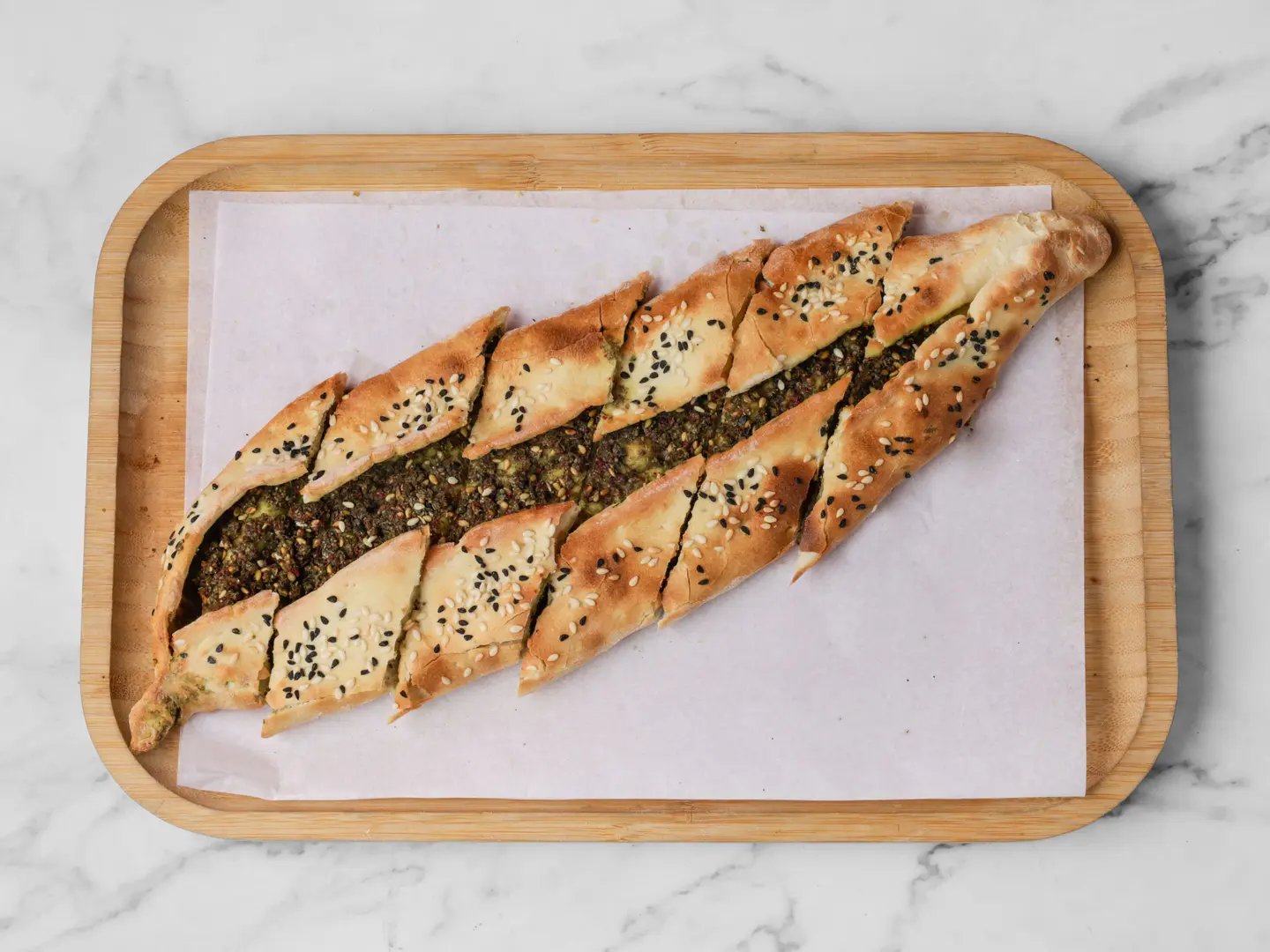 فطيرة الزعتر
