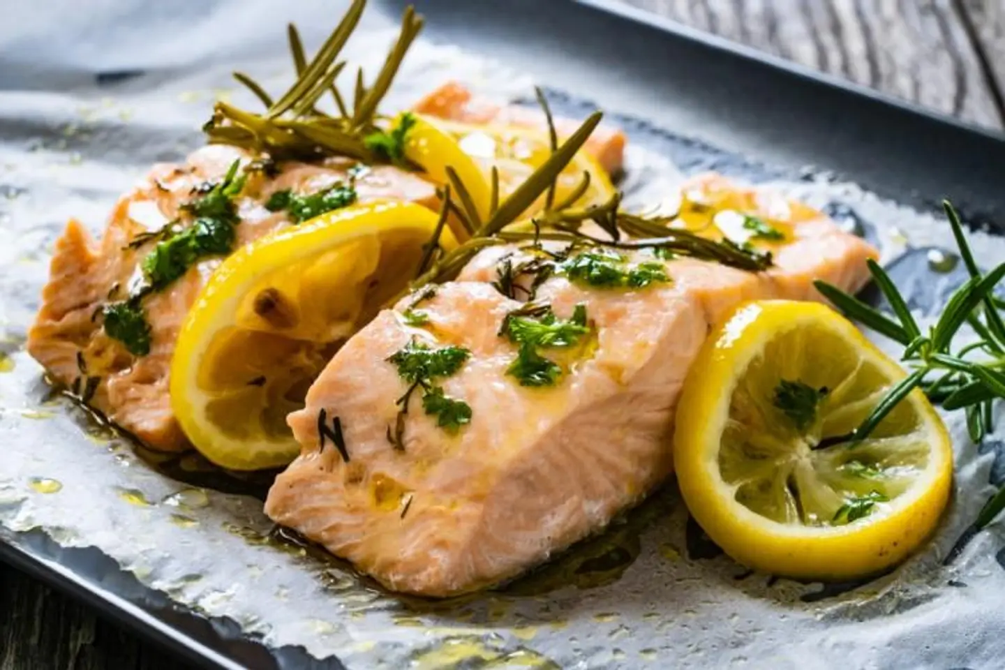 Grilled Salmon Meal