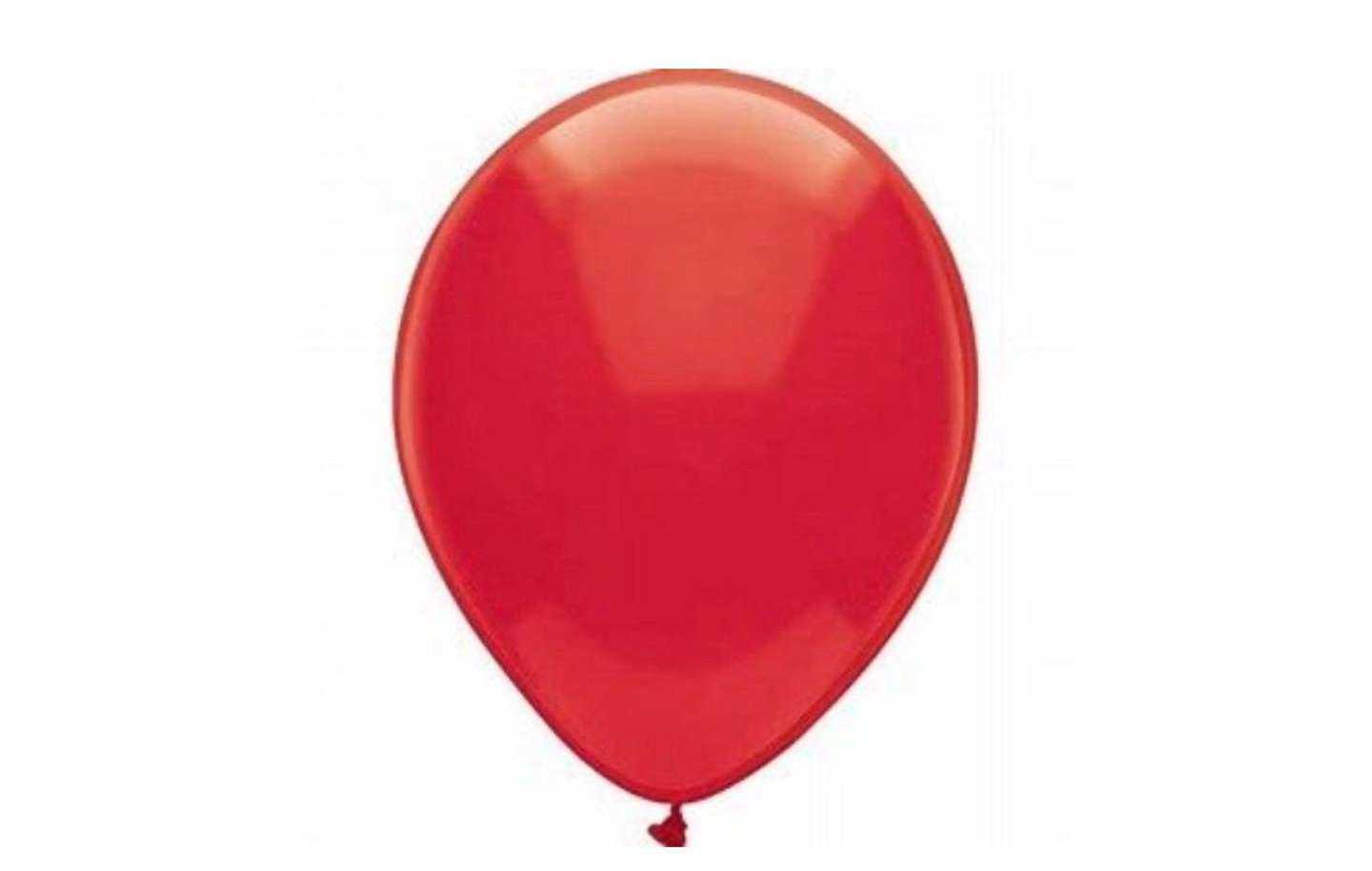 بالون هيليوم أحمر