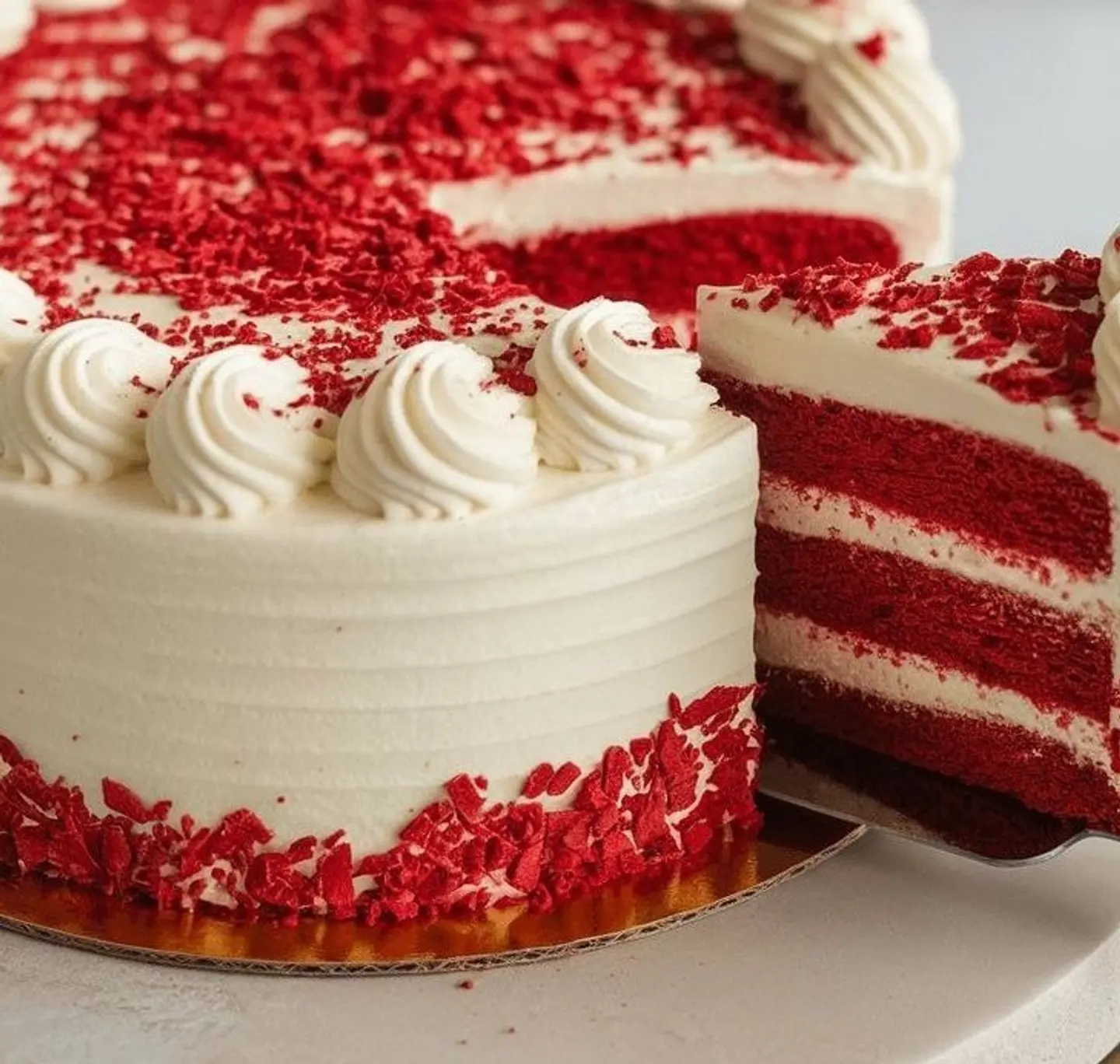 كيك ريد فيلفيت قالب