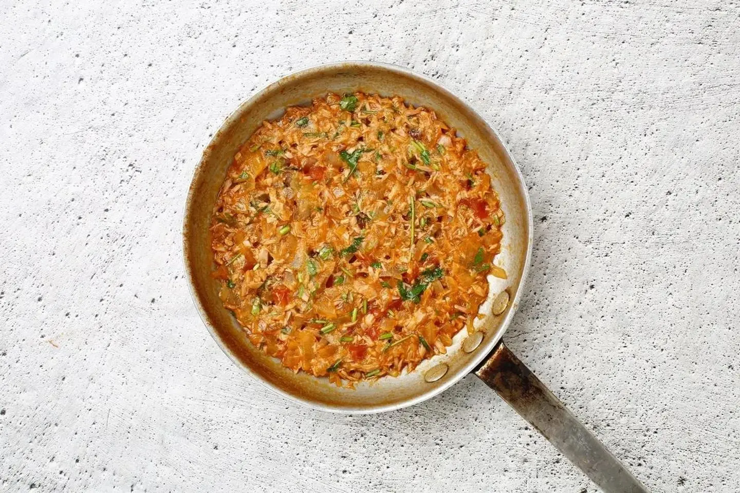 فاصوليا مع التونة