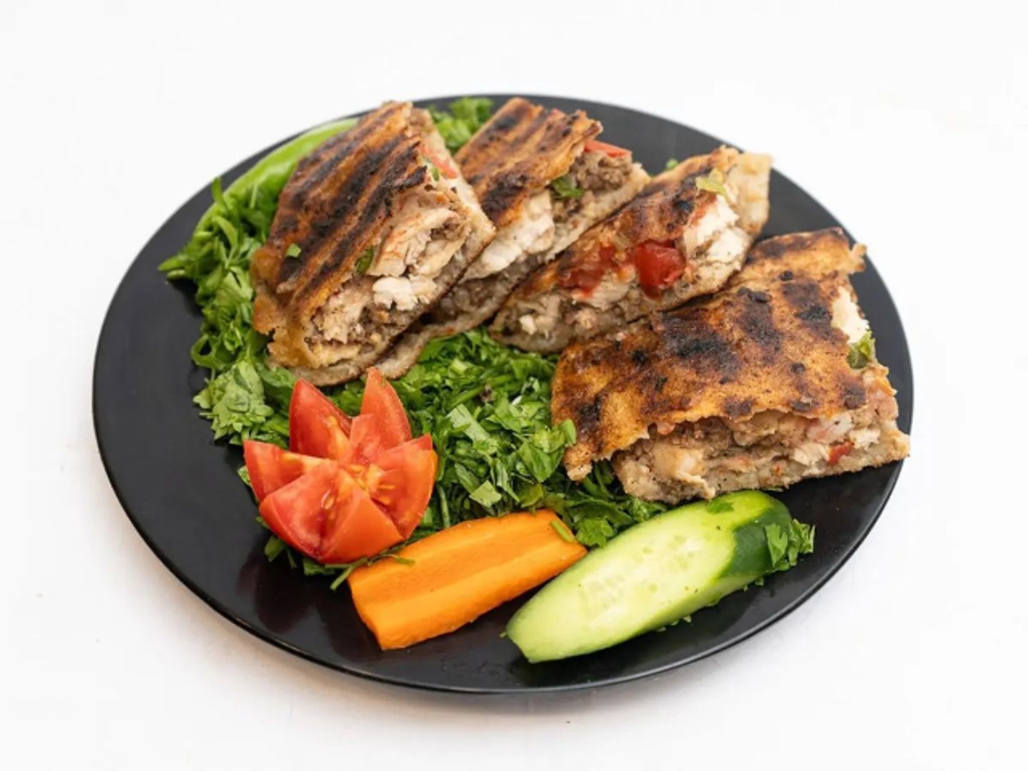 With Cheese On Charcoal