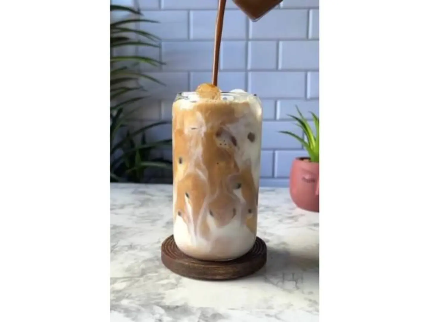 سبانش لاتيه كراميل أيس كريم