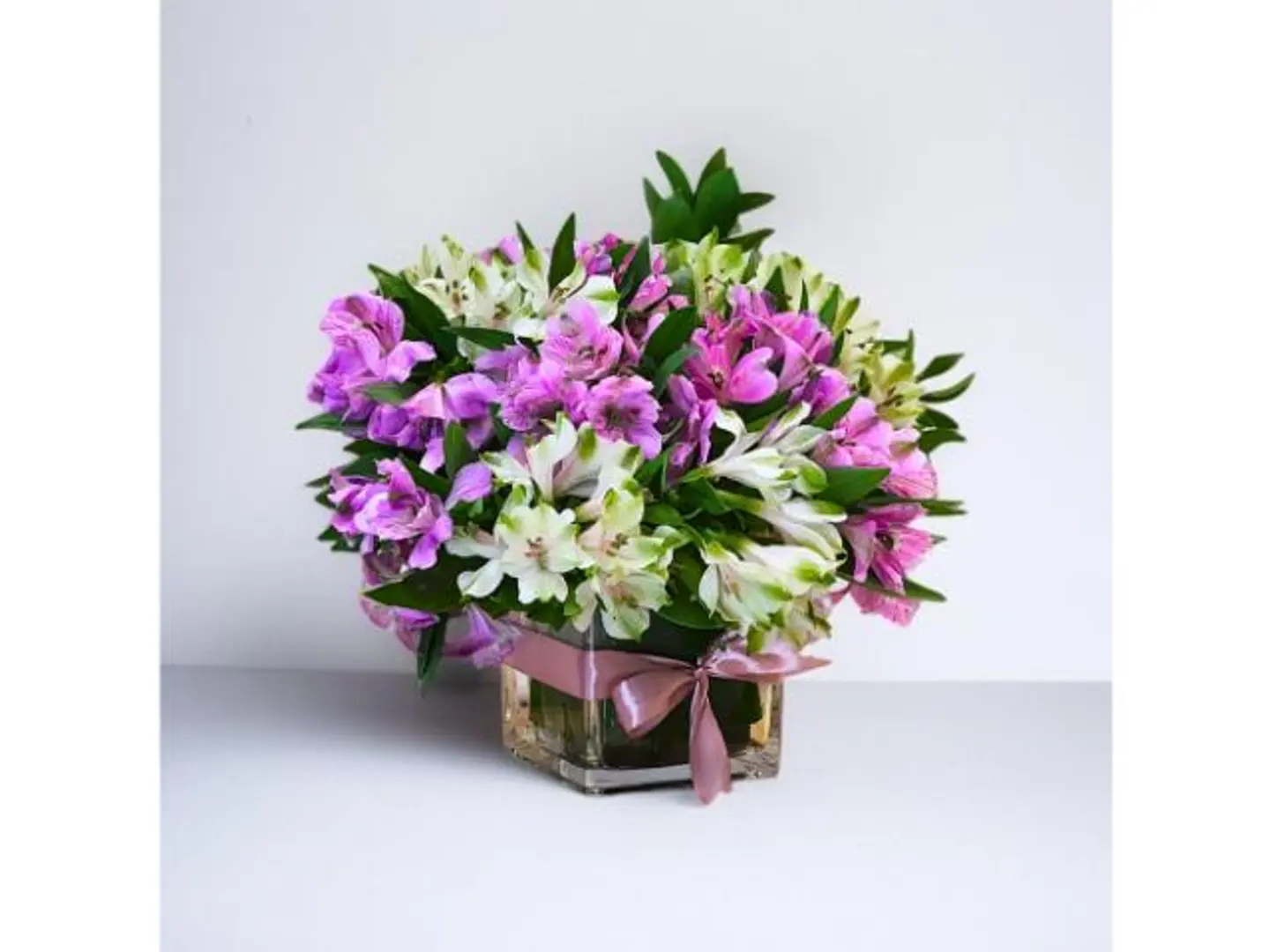 Symphony Of Purple And White Flowers