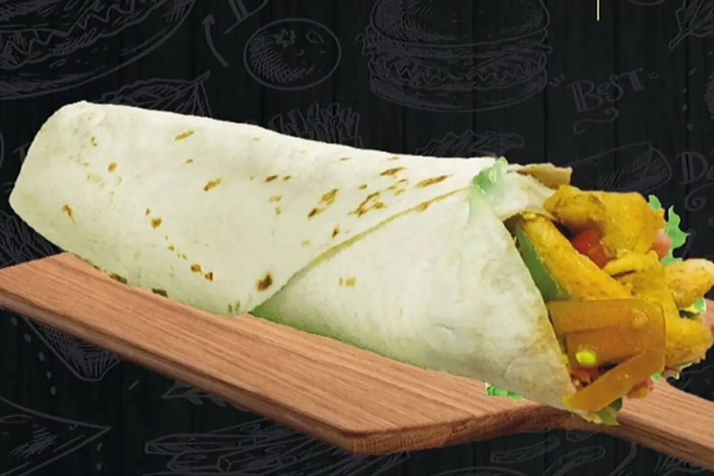 Kudu Tortilla Sandwich