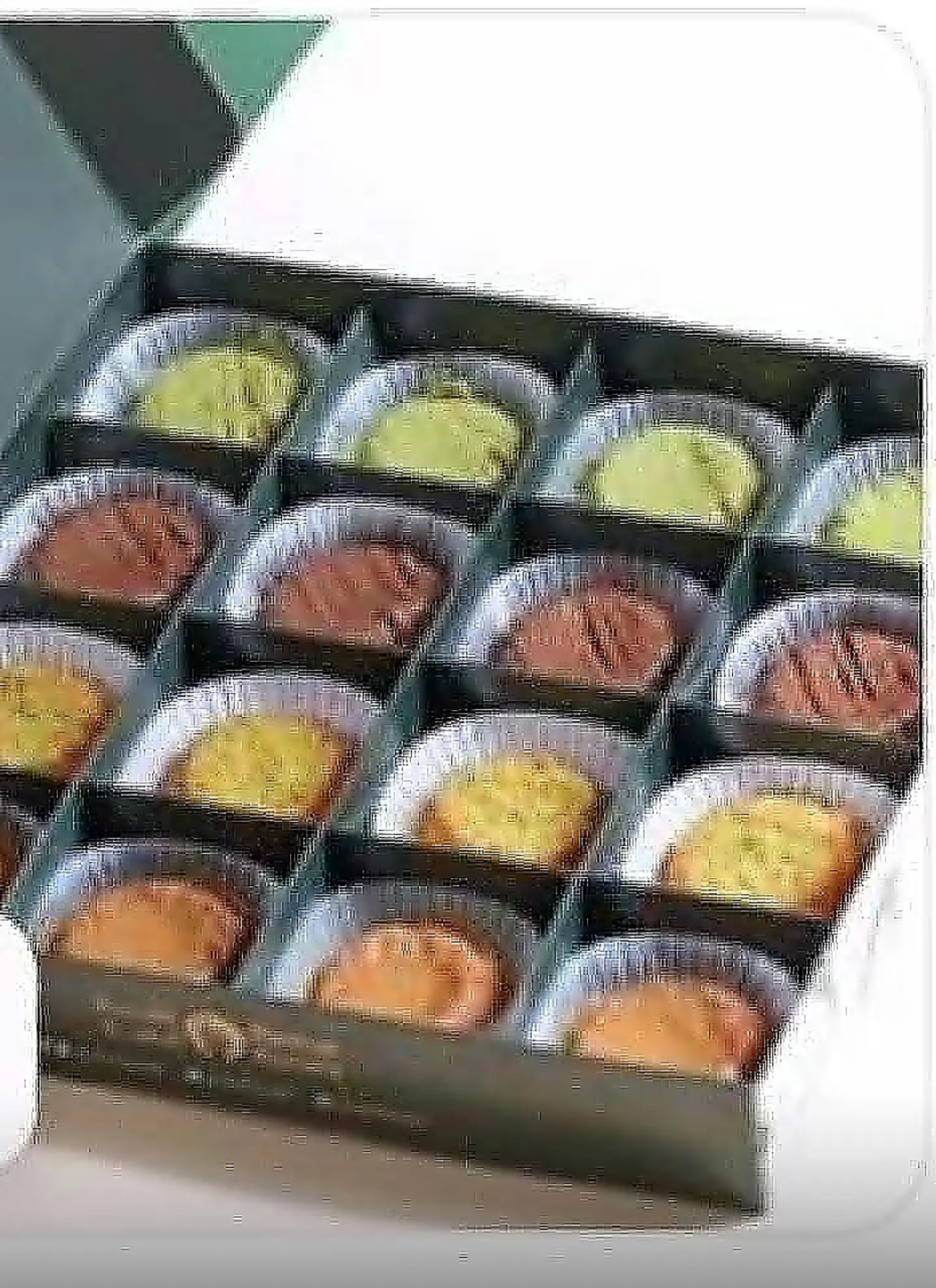 ميني كنافة دائري 16 قطعه مع الصوص