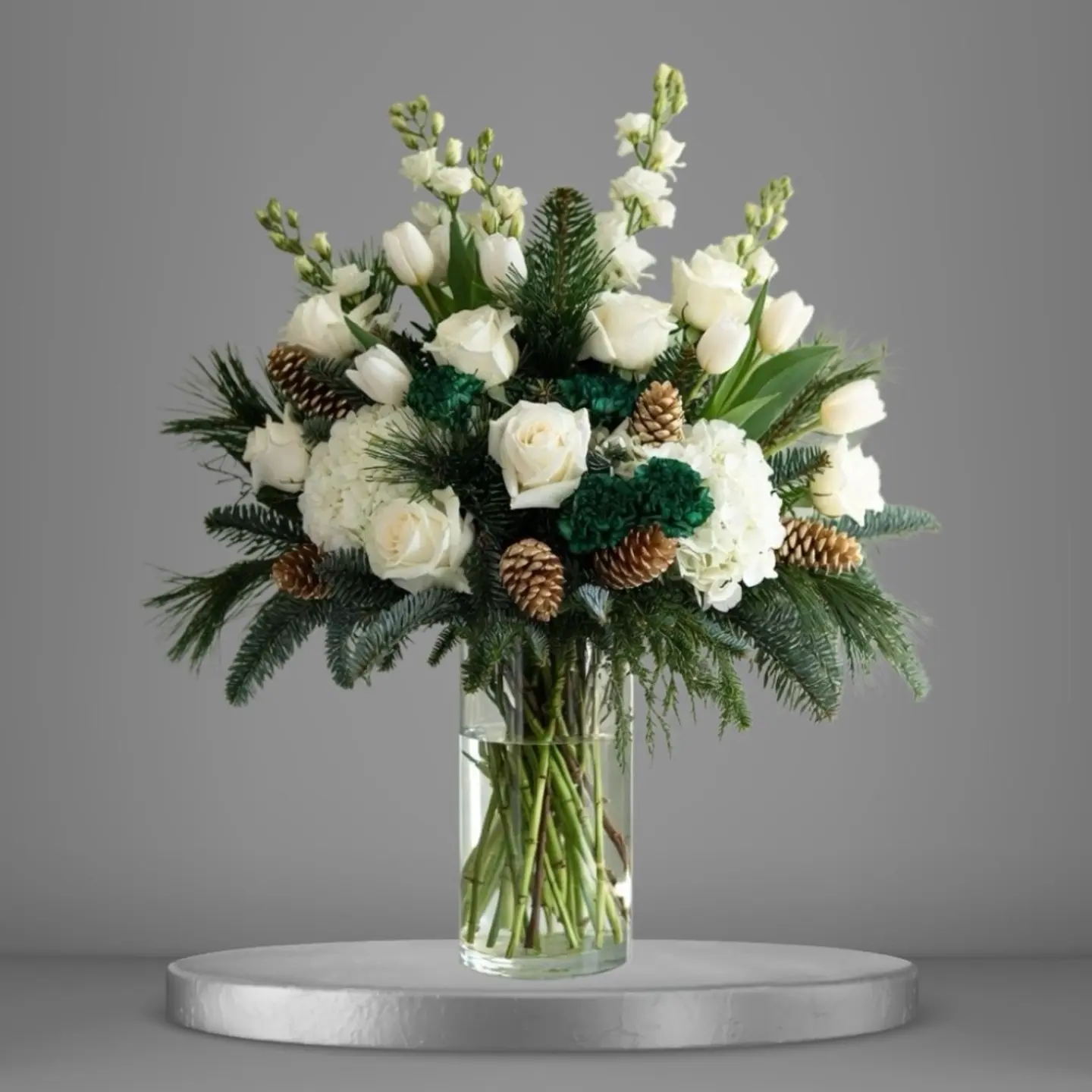 فازة أرستقراطية الأبيض