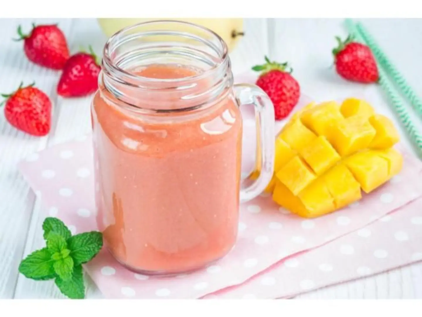 Mango With Strawberry