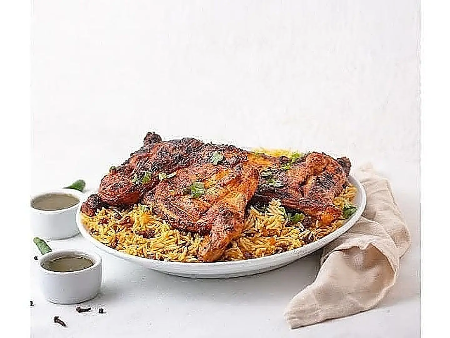 دجاج مع رز