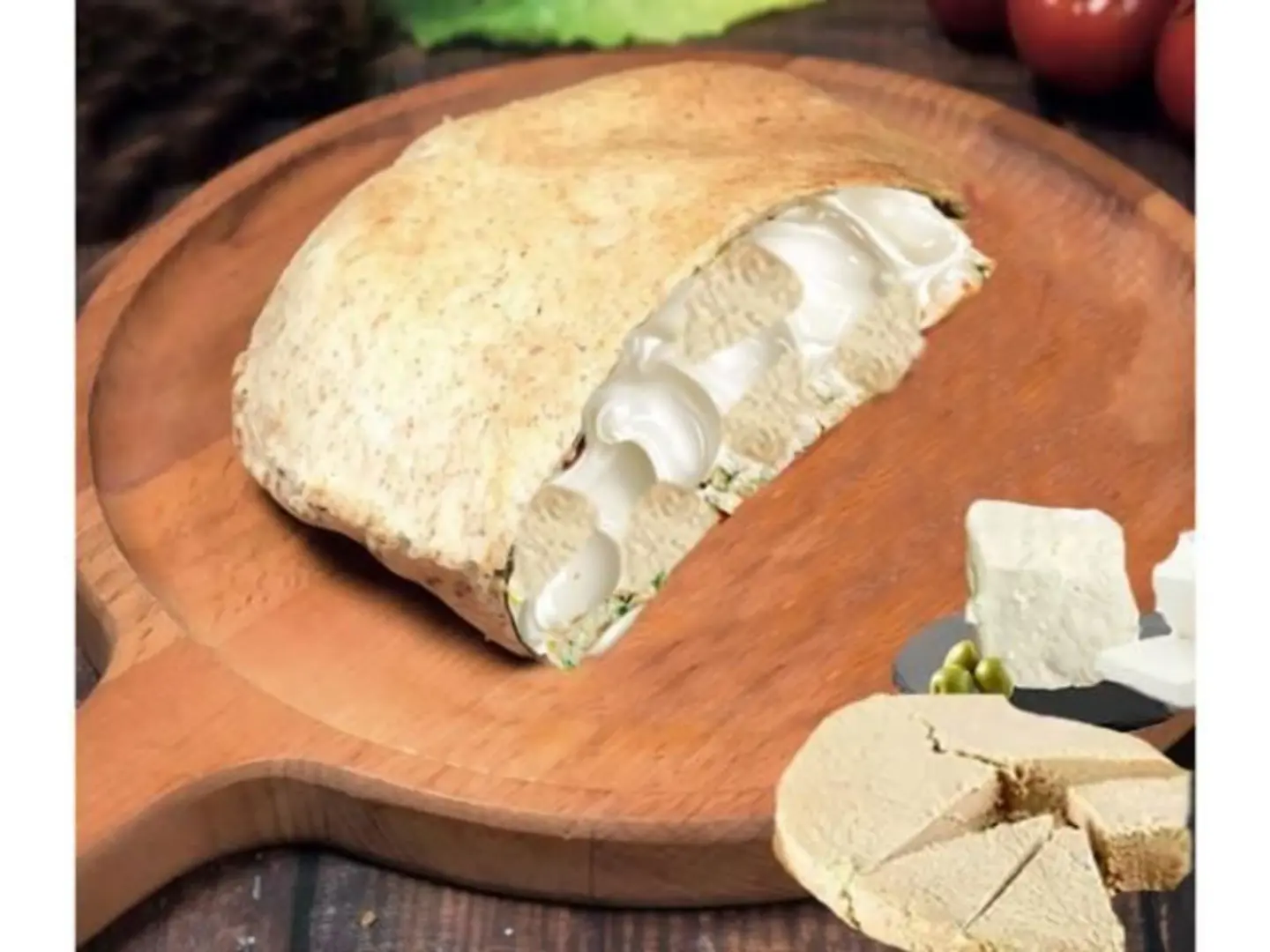 White Cheese With Tahini Sandwich